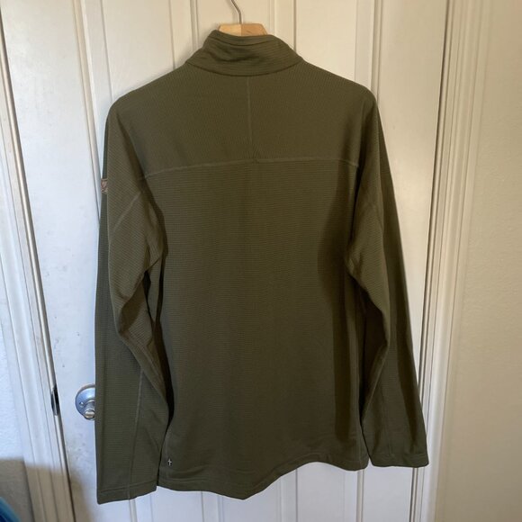 NEW Fjallraven Mens Abisko Lite Fleece Full Zip Jacket NWT L Green #86971 - Picture 10 of 15